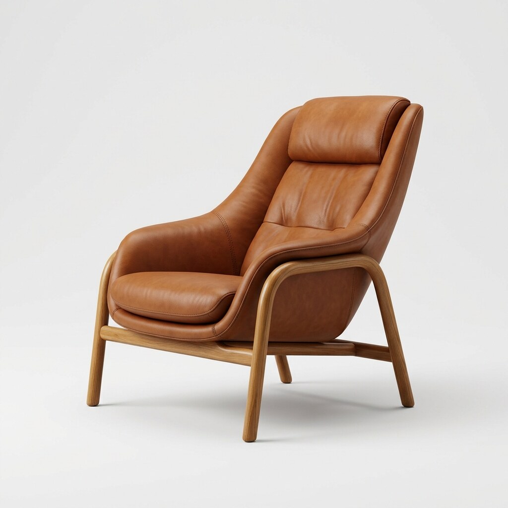 armchair as a plain catalog product photo on a light background