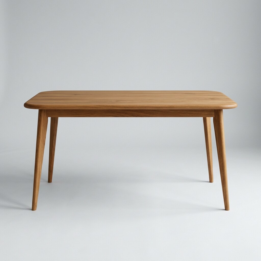 dining table as a plain catalog product photo on a light background