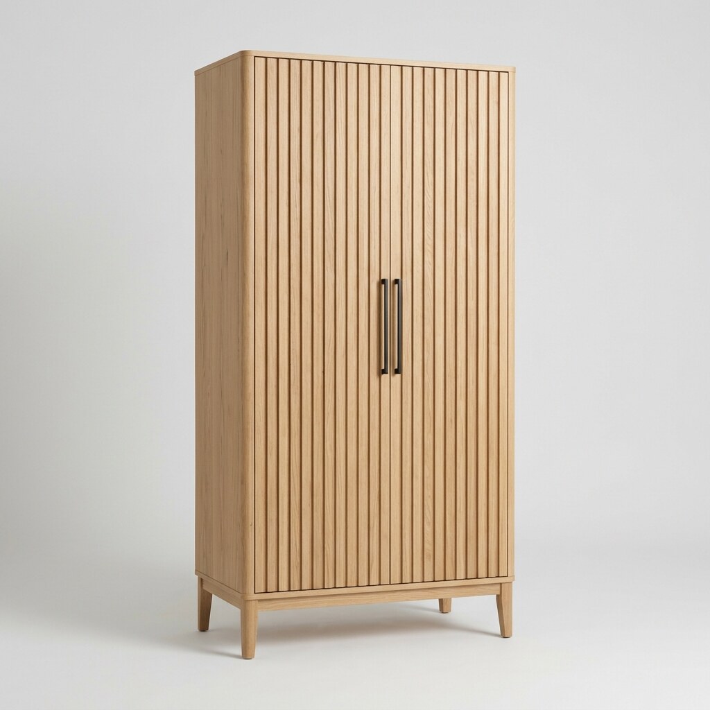 wardrobe as a plain catalog product photo on a light background