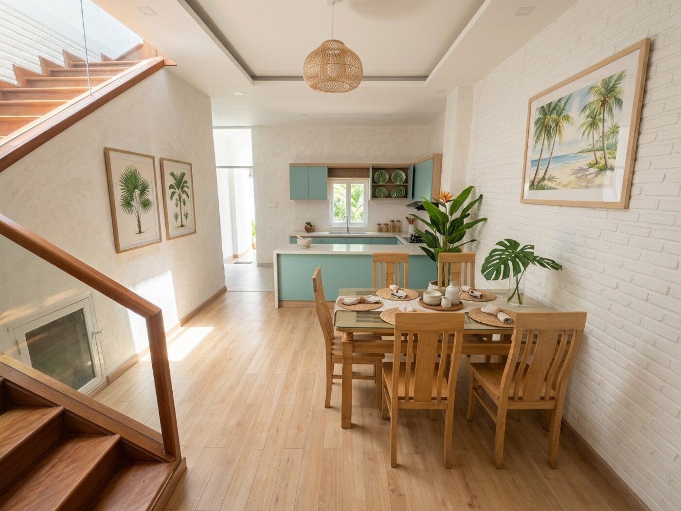 Kitchen in selected style